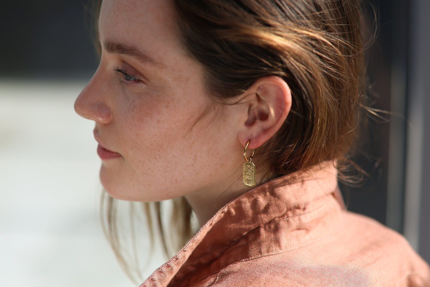 Elara 'Evil Eye' Hoops