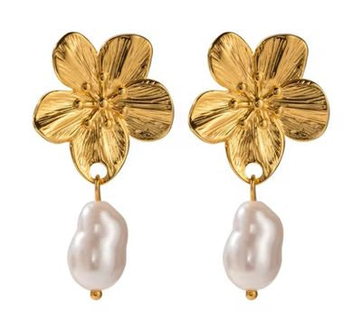 Maia Pearl Drop Earrings
