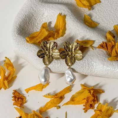 Maia Pearl Drop Earrings