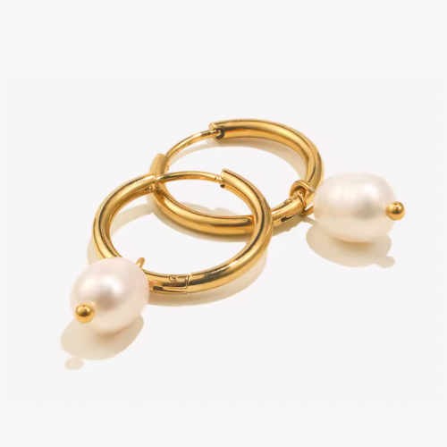 Dara Pearl Hoops