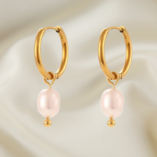 Dara Pearl Hoops