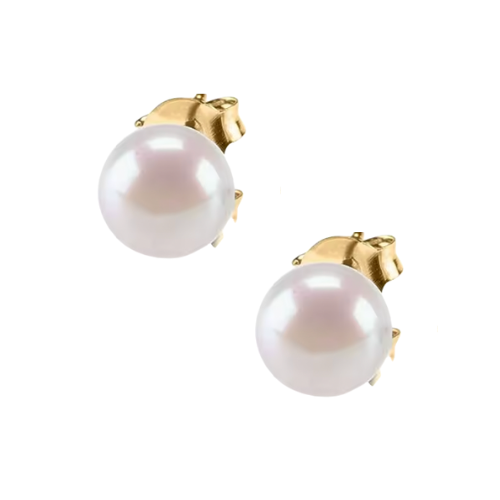 Pearl Stud Earrings