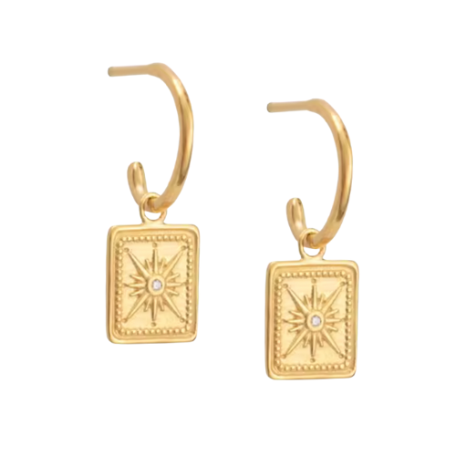 Aika Pendant Hoops
